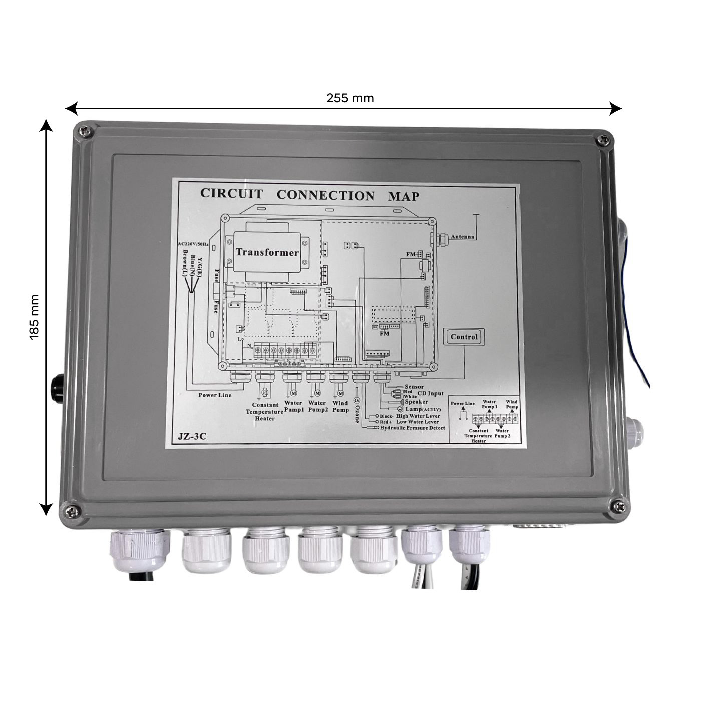 Boitier de controle A-JZ3C remplacement TY2 - TY3 - M24A