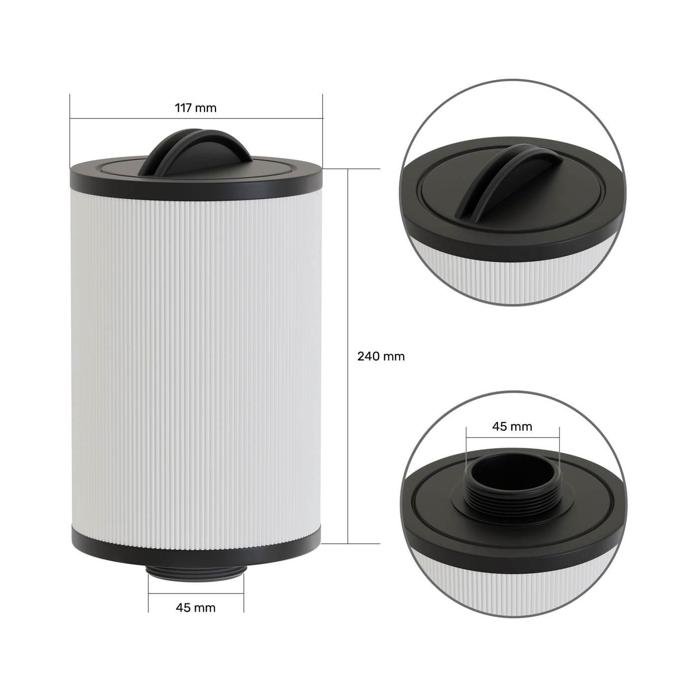 Filtre spa (40191 / 4CH-21 / FC-0121 / PTL18)
