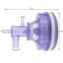 Douille à visser pour jet LED 5'' LVJ - L-0174