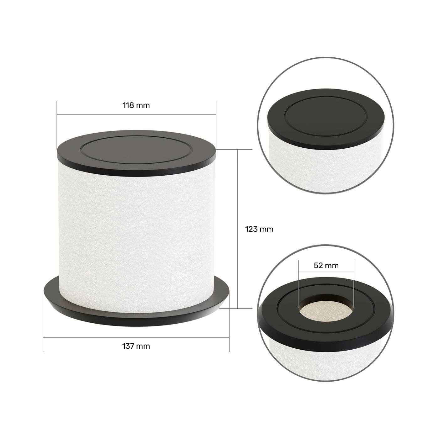 Filtre compatible 6473-161 pour spa Jacuzzi
