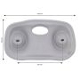 Headrest EVA257 for Light Gray spa