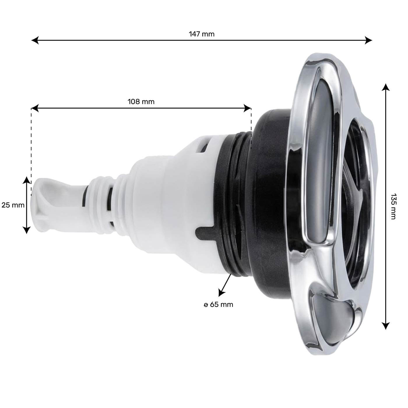 jet powerstorm twister 5'' N001-45 - DIMENSION ONE
