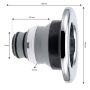 Jet 7" Magmajet gris foncé - WELLIS AJ00173