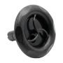 Buses 5 pouces (128mm) Roto ABS Noir lisse