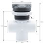 Inverseur de pompe 1'' S Handle CMP 25039-107-000