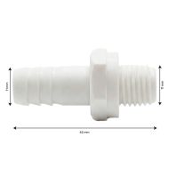 Drain plug adapter for LX pump