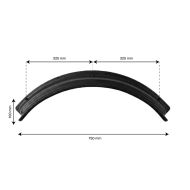 Whirlpool-Kopfstütze 12765 – Schwarz