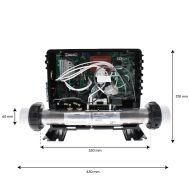 Boîtier spa Balboa BP8 G3381 - Réchauffeur 3kW intégré