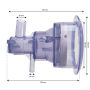 Douille transparente 5'' SQR / PRO-LOC - 29252-299-00