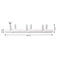 Hose 3/4" M with 6 smooth 3/8" outlets - 672-6970