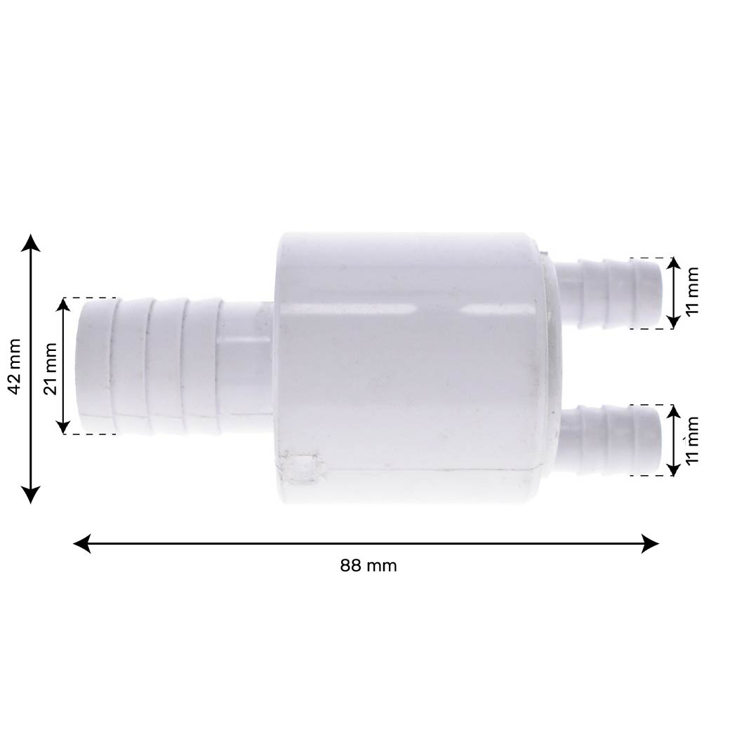Reducteur 1"vers 3/4" cannelée 21038-000-000