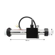 Hydroquip heater with cable and supports 5.5 kW