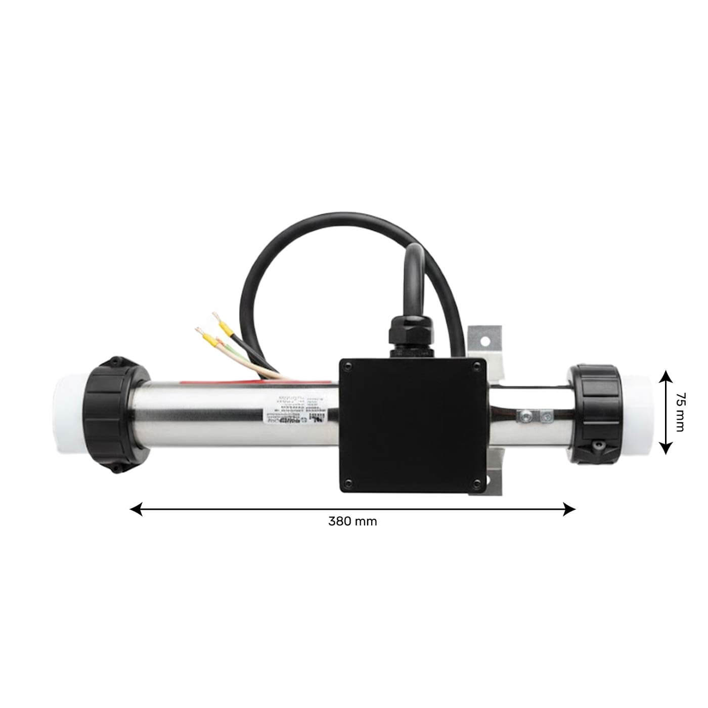 Réchauffeur Titane 5,5Kw, flux continue, 26-0316-MP-KB