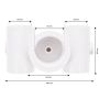 Douille pour Hydrojet spa béton 50 mm