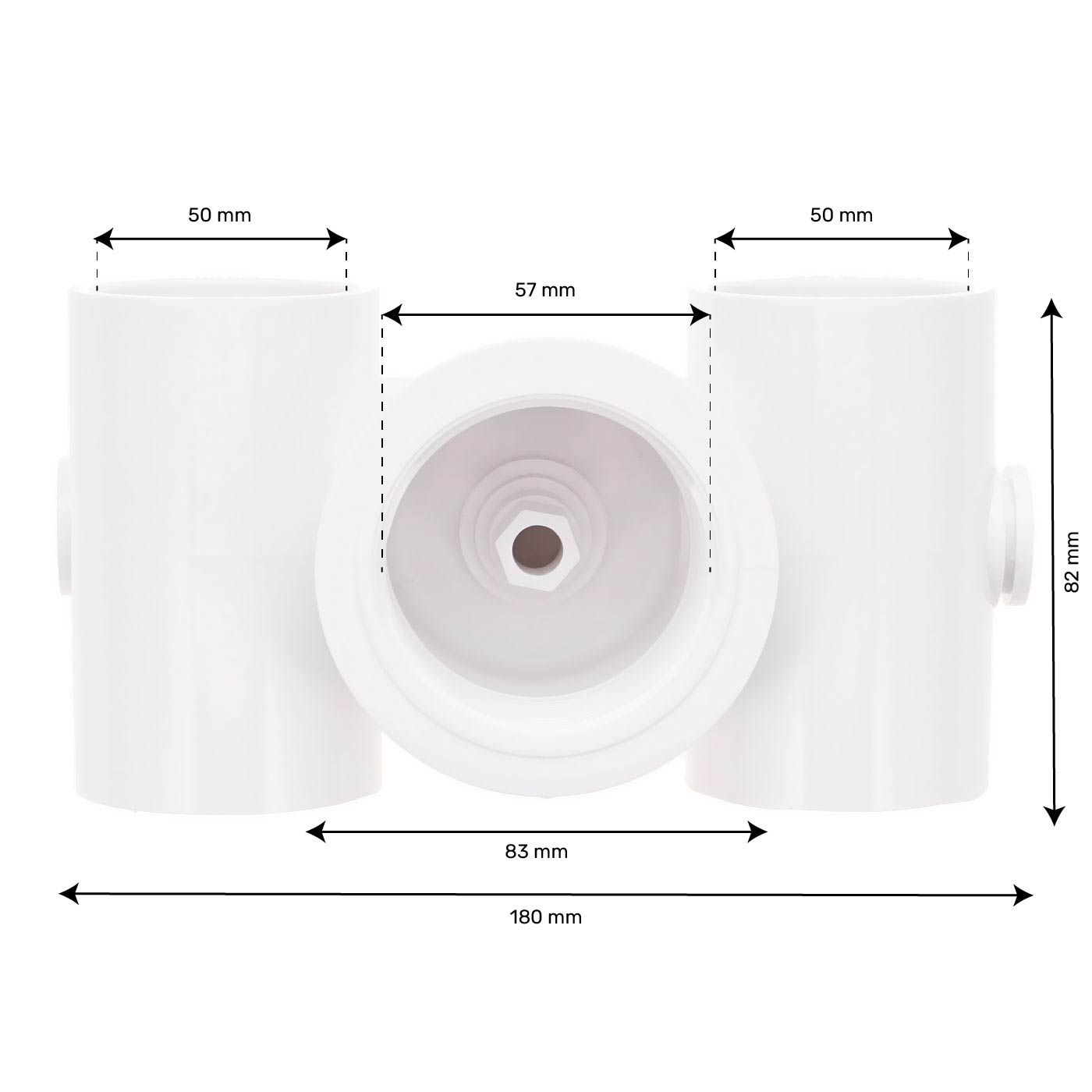 Douille pour Hydrojet spa béton 50 mm