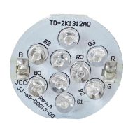 LED-Platte 9 LED Liquid FX Dynamic mit integriertem Elektroanschluss