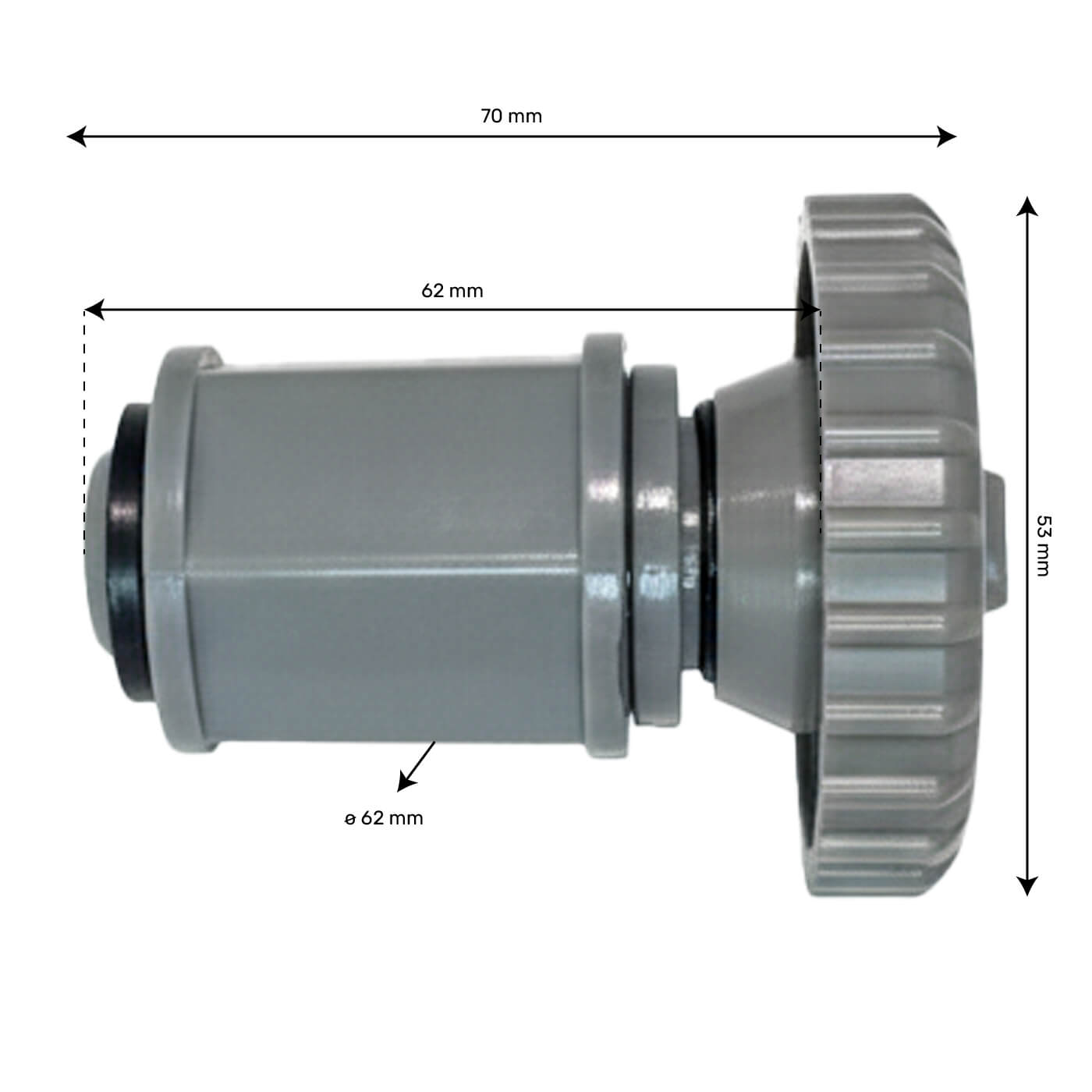 Corps de vanne venturi Jazzi - Ancien modèle