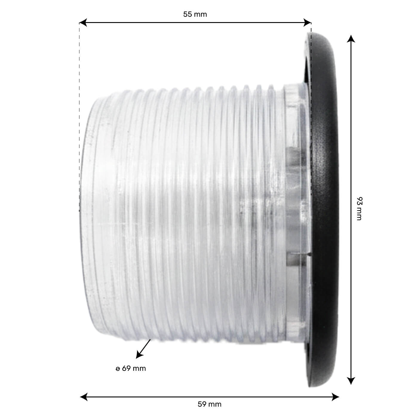 Porte verre JACUZZI J400 Series 2019+ - 6541-175