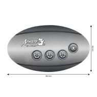 Autocollant pour clavier IN.K120 Gecko