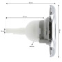Jet DIMENSION ONE VCR Chrome - 01510-515S