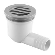 Bonde de refoulement ABS gris clair