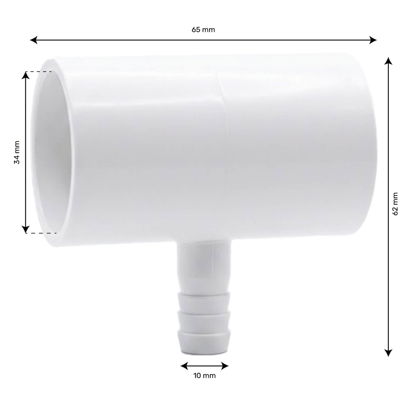 Collecteur d'air 1'' - 3/8''