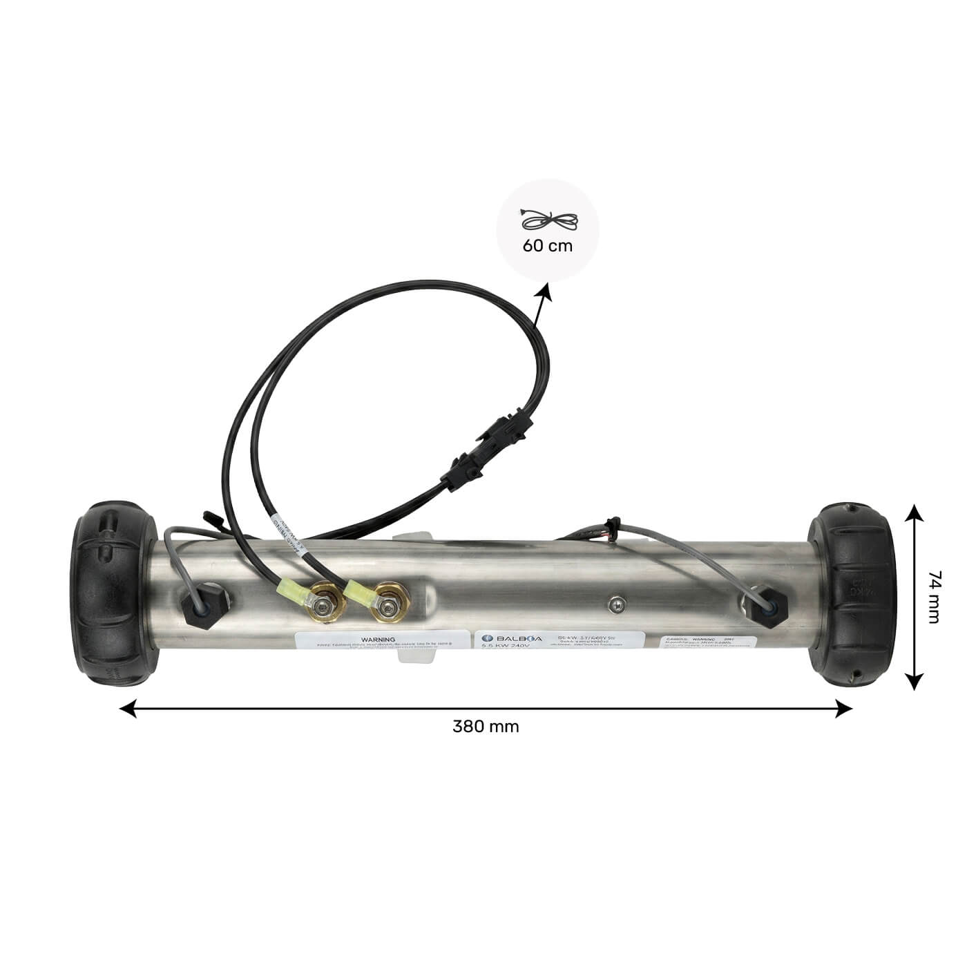 RÉCHAUFFEUR BALBOA 3KW compatible Boitiers GS et BP - G7312