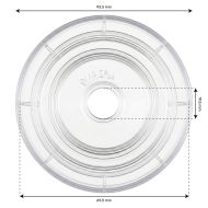 Transparente Diverter-Abdeckung für 2'' Aura - 602-61102