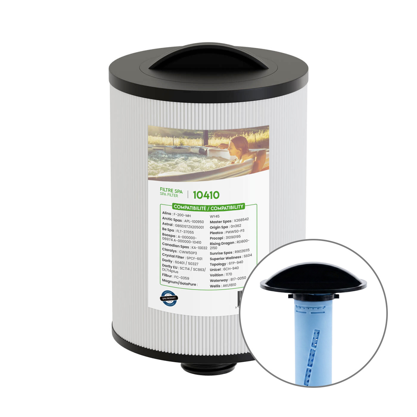 Filtre spa (60401 / 6CH-940 / 6TH-940 / PWW50P)