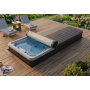 Couverture pour spa de nage enroulable