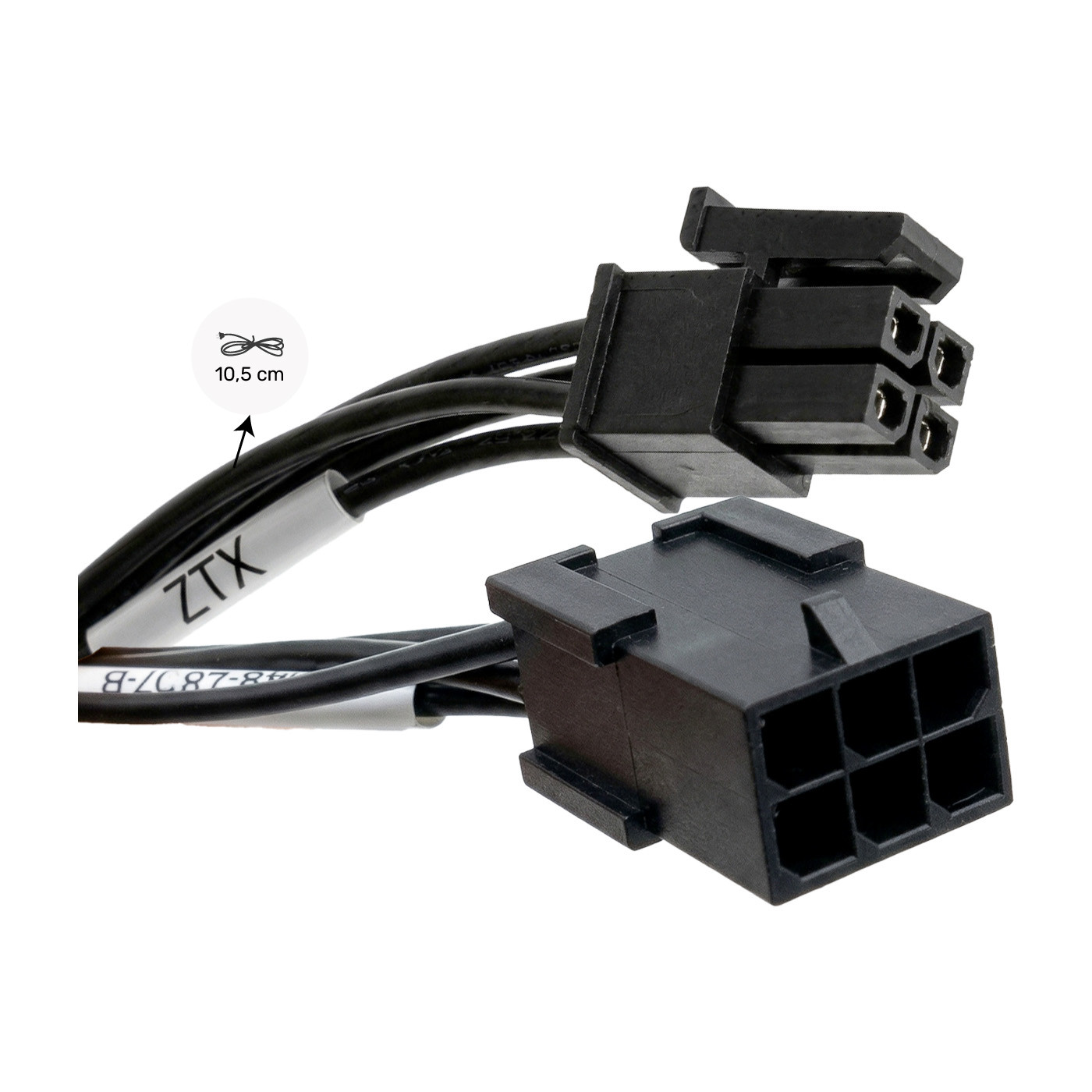 Balboa 6-pin to 4-pin adapter cable for the control panel