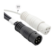 3 LED Cable - 4-pin DIN Connector
