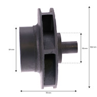 Turbine pour pompe de massage HSP1500