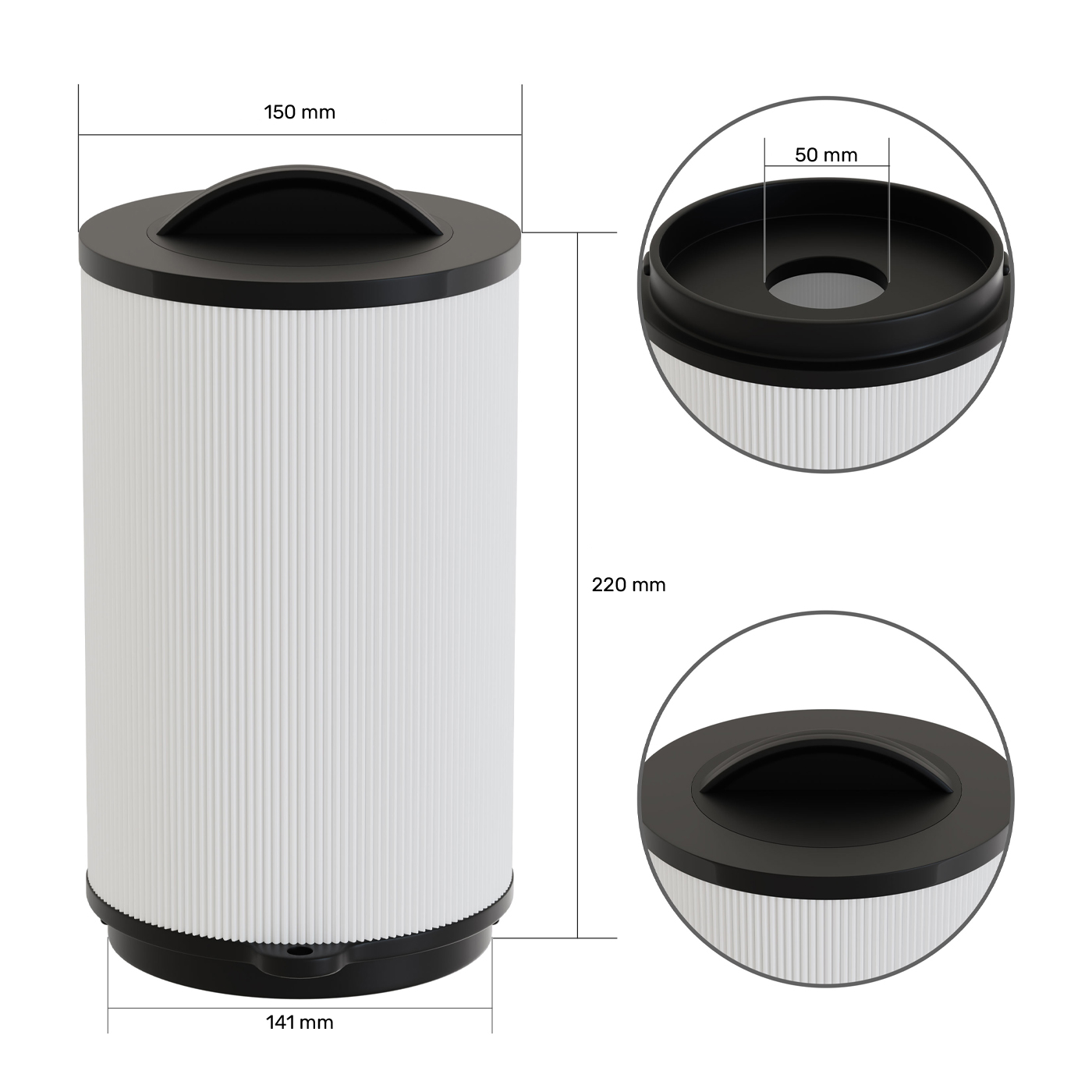 Spa filter compatible with Pro Clarity 6473-157 Jacuzzi®.