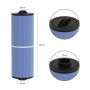 Filtre spa (40508/ 4CH-949 / RD800-2110 / PWW50L / 4TH-949 / 4TP-926) 212 plis - 5m² BlueWater Filtration®