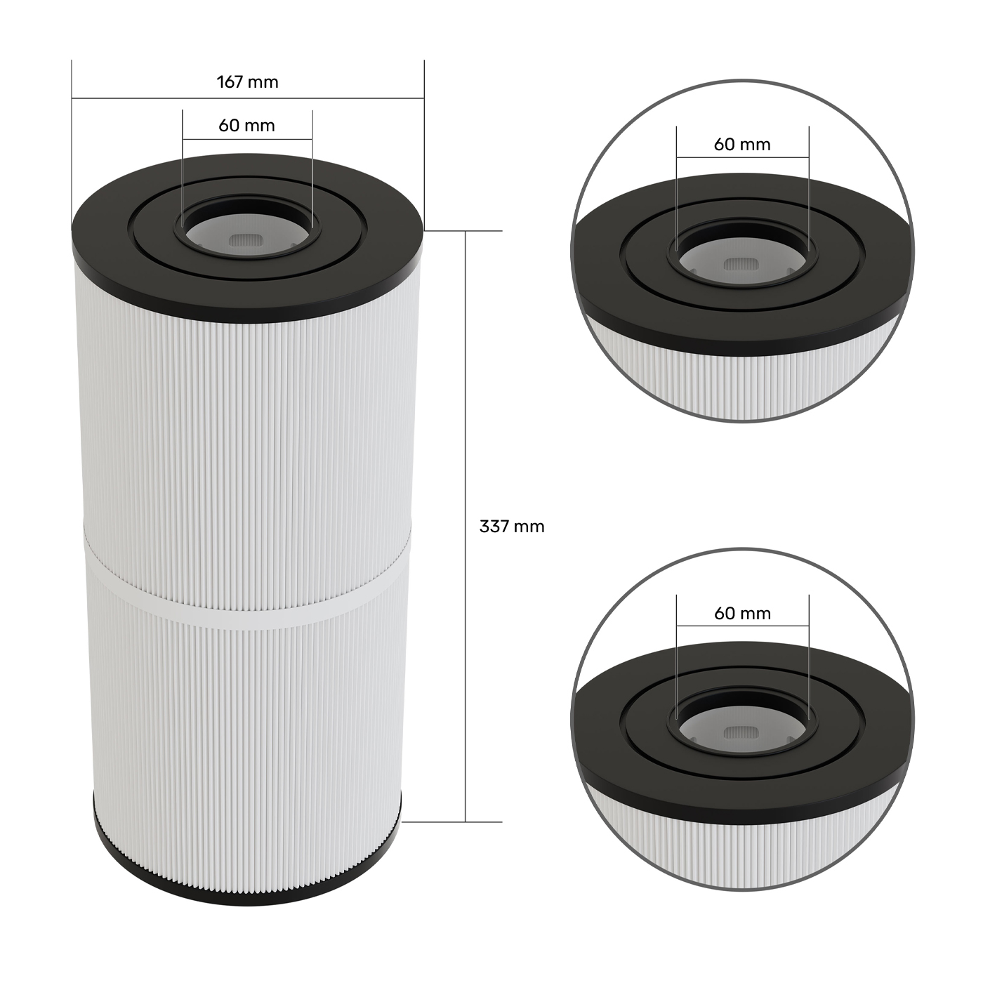 Filtre 60755 / C-6375 / PWWDFX75