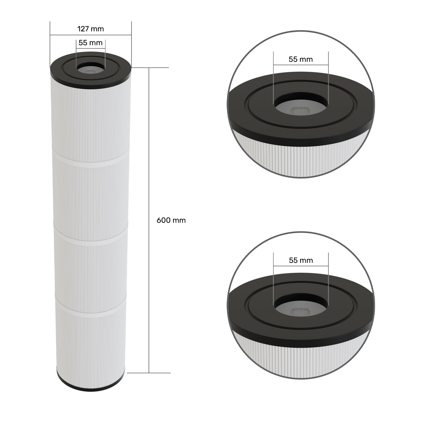 Spa Filter 40752 / C-4970 / PCAL75 / PC128 / 817-7500