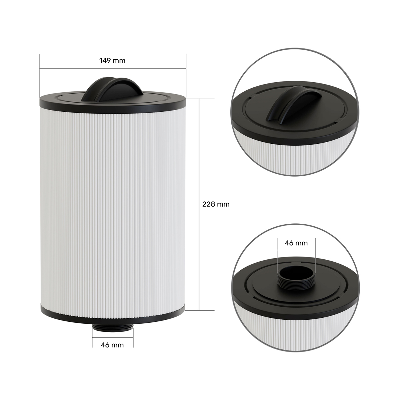 Spa filter (60471 / 6CH-47 / FC-0315 / PTL47W)