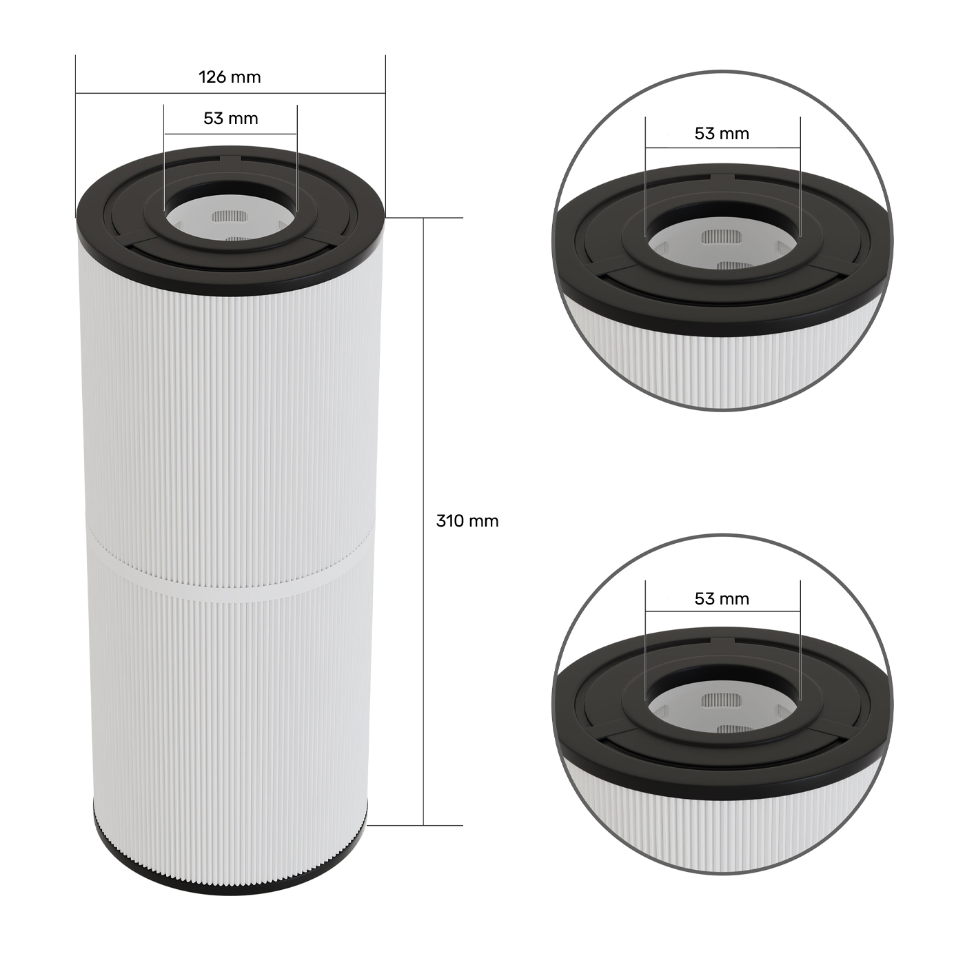 Spa Filter 40451 / C-4311 / PDS45 / Dakota DK45
