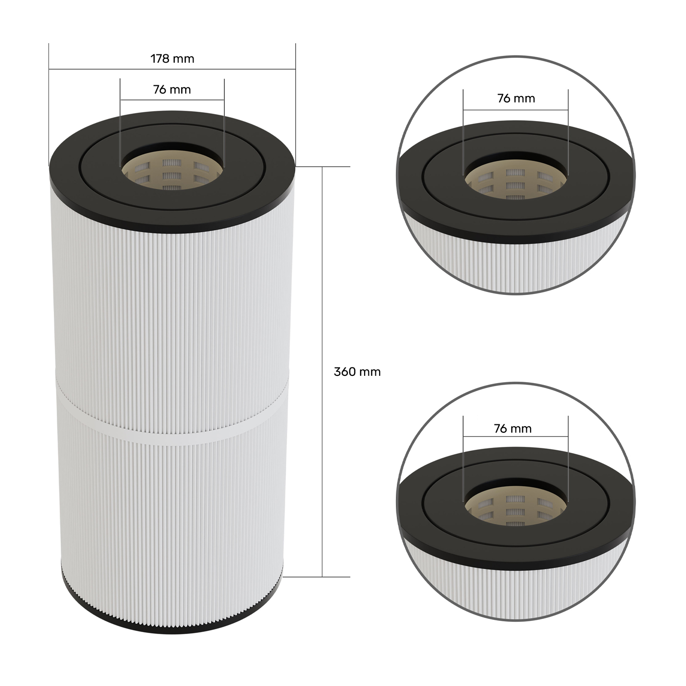 Hayward Pool Filter CX470XRE / Sta-Rite PRC 50 / C-7447 / PA50SV