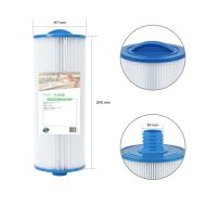 Whirlpool-Filter PSG27.5P2 mit Griff - SAE 1,25 Zoll