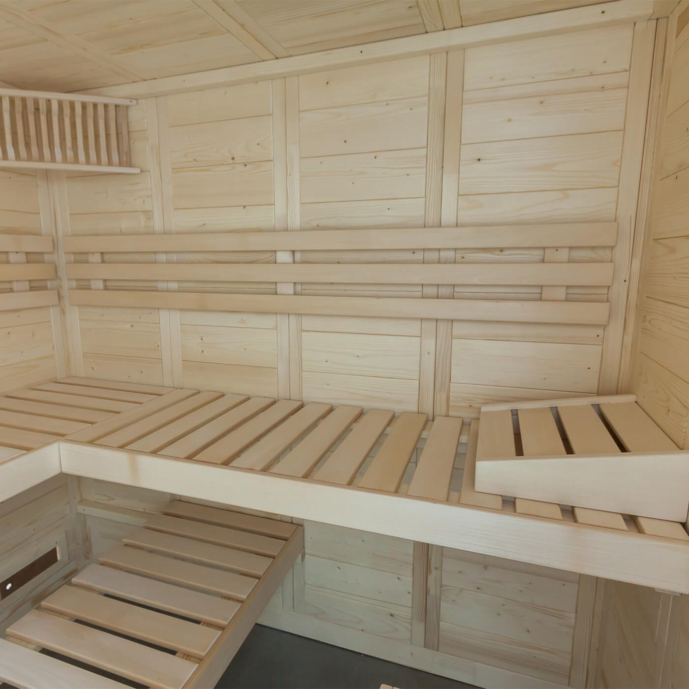 SAUNA HEINOLA EASY EN BOIS MASSIF 4-5 PERSONNES 
