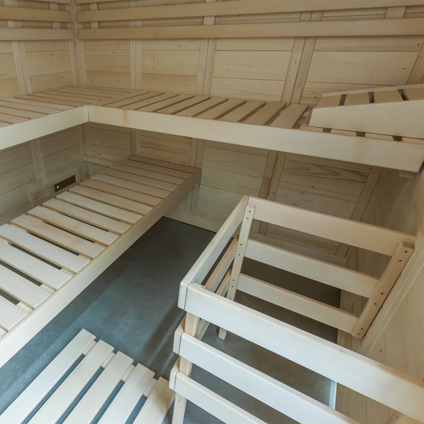 SAUNA HEINOLA EASY EN BOIS MASSIF 4-5 PERSONNES 