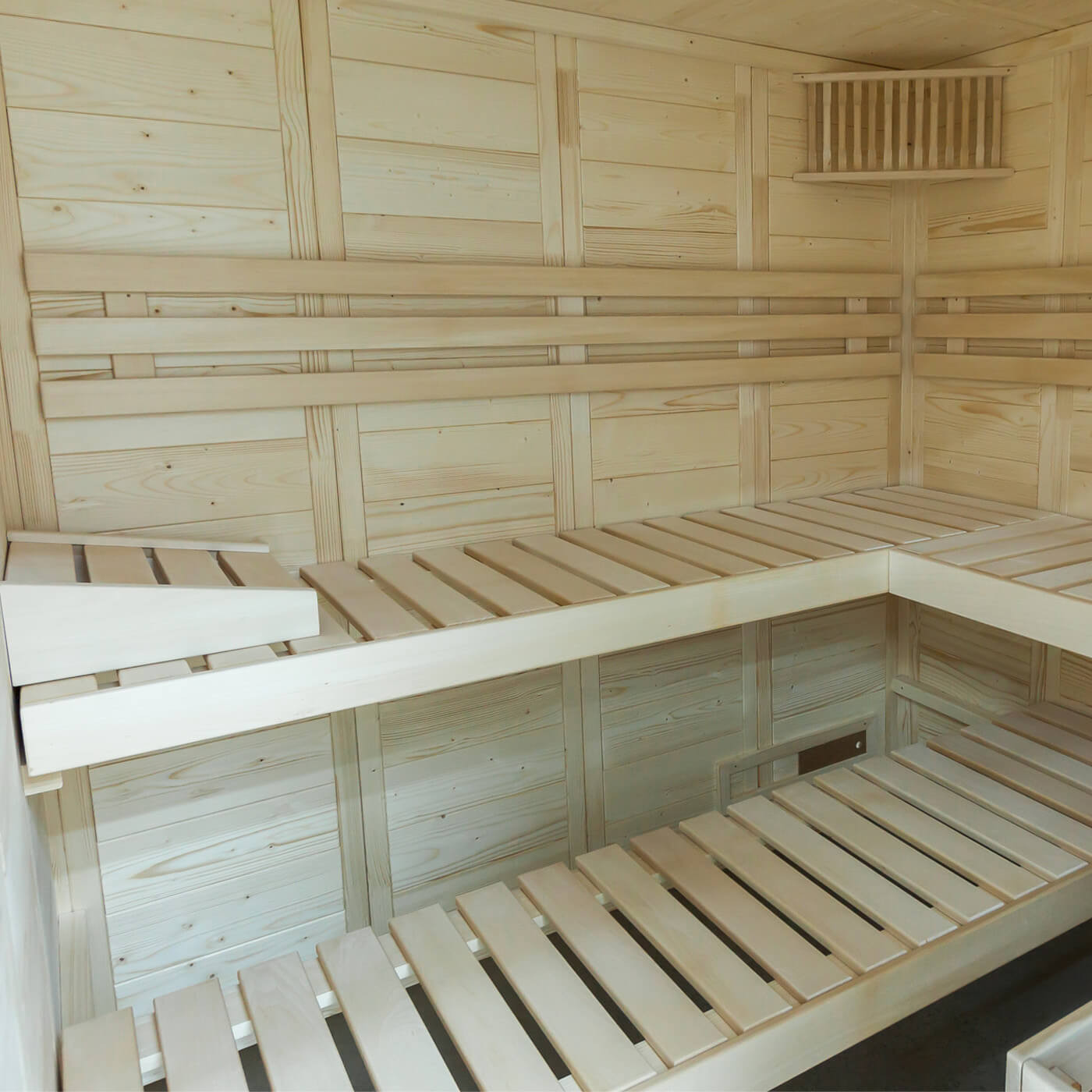SAUNA RAUMA EASY EN BOIS MASSIF 4-5 PERSONNES 
