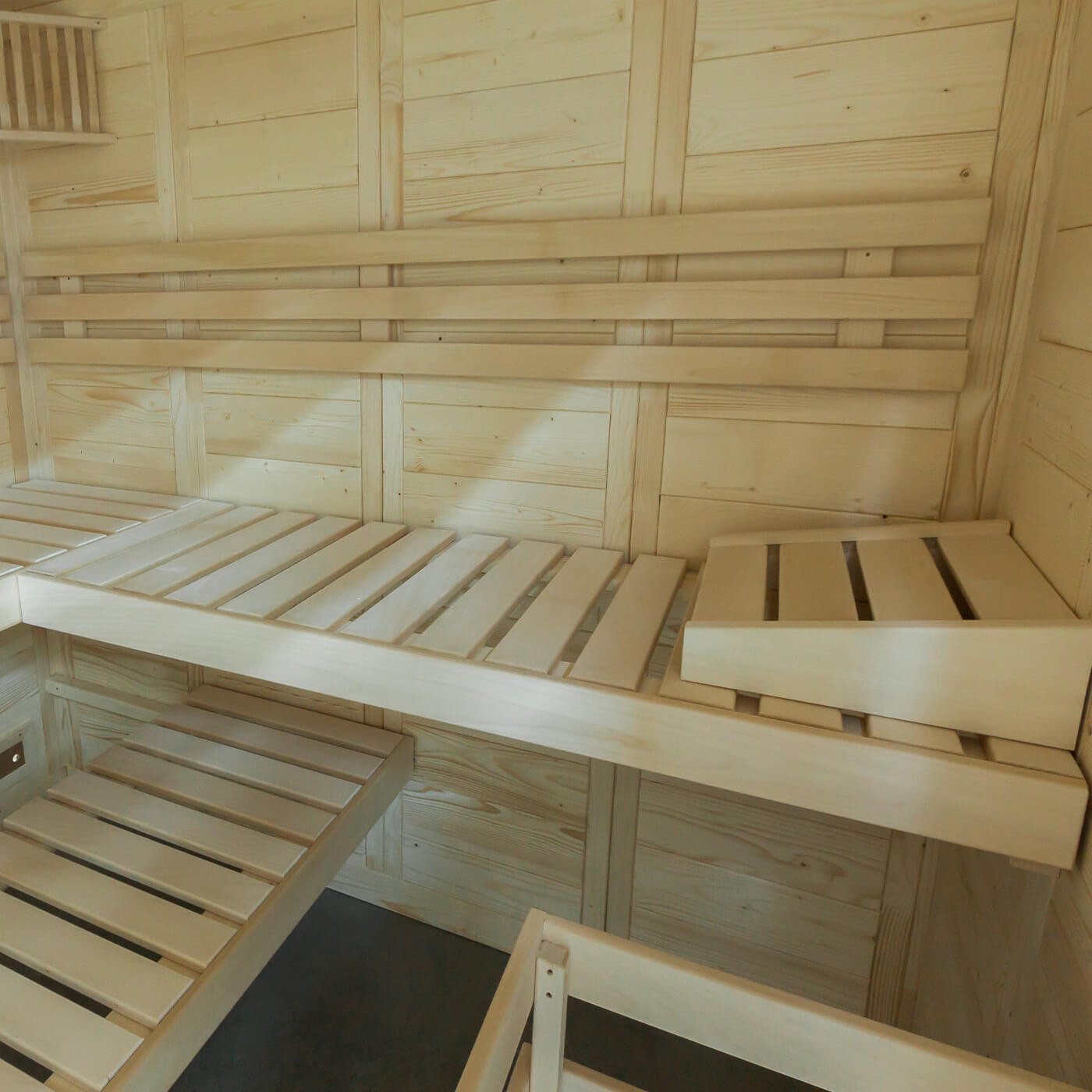 SAUNA RAUMA EASY EN BOIS MASSIF 4-5 PERSONNES 