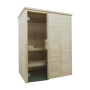 SAUNA LAHTI EASY EN BOIS MASSIF 2 PERSONNES 