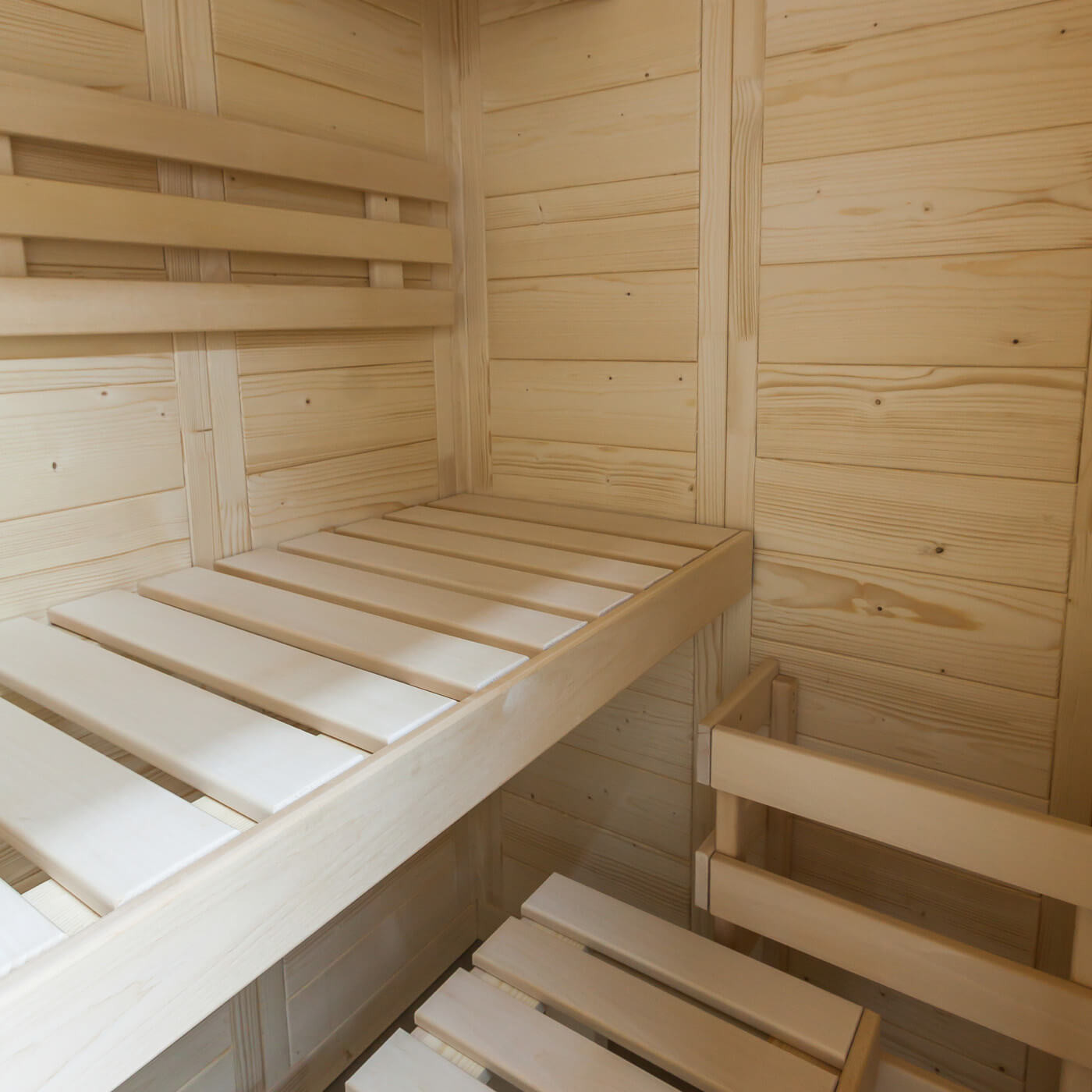 SAUNA LAHTI EASY EN BOIS MASSIF 2 PERSONNES 