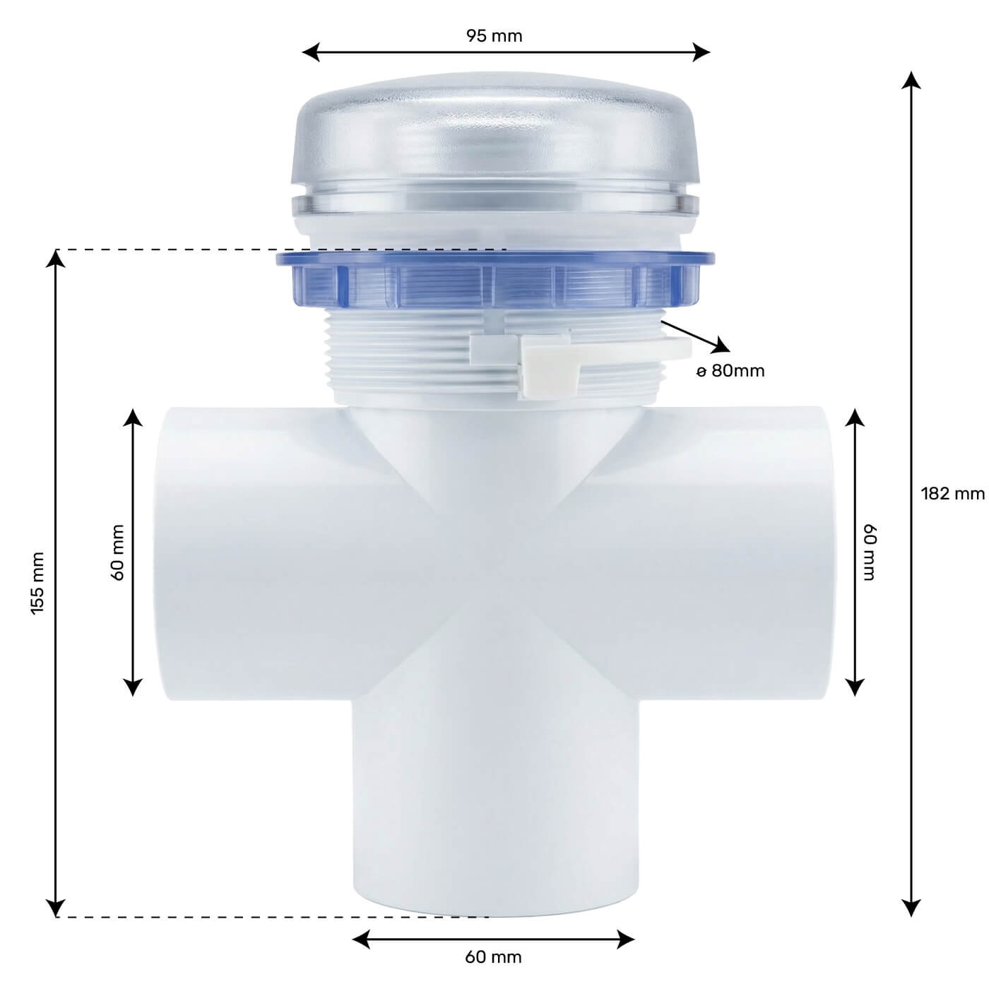 Vanne de régulation 2''