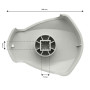 Bouchon d'inverseur pour vanne de régulation 2''