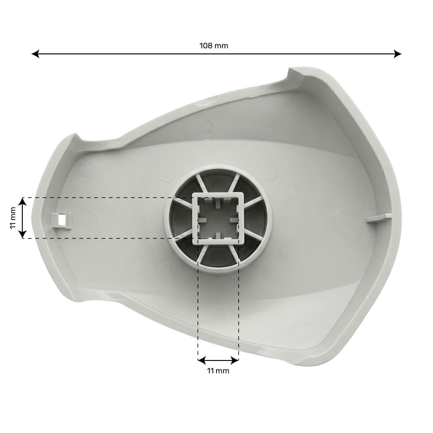 Bouchon d'inverseur pour vanne de régulation 2''